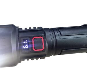 Powerdex PD-9100 Zoomlu Şarjlı Profesyonel Avcı El Feneri 30W 2800 Lümen