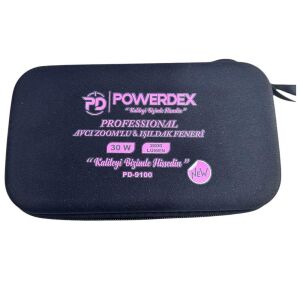 Powerdex PD-9100 Zoomlu Şarjlı Profesyonel Avcı El Feneri 30W 2800 Lümen