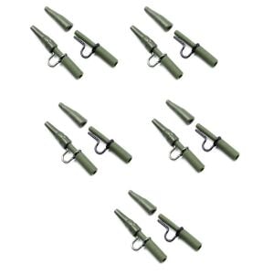 Effe HG397 Sazan Rig Kurşun Aparatı Metal 10 Adet Haki