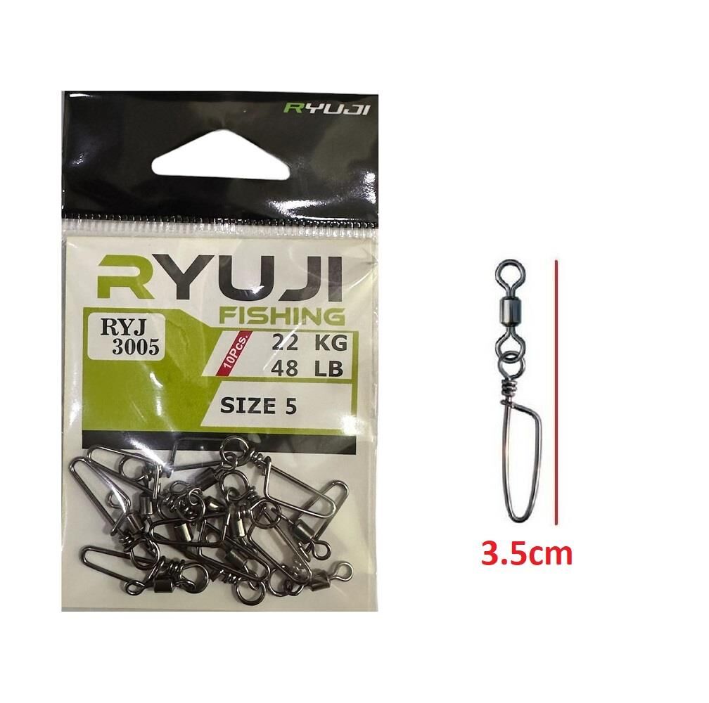Ryuji RYJ 3005 No:5 Klipsli Fırdöndü (10 Adet)