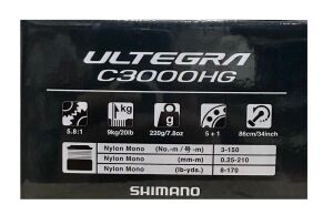 Shimano Ultegra FD C3000 HG Spin Olta Makinesi