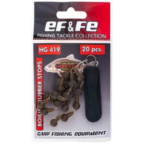 Effe Boili Kauçuk Stoper Kahverengi 20 Adet