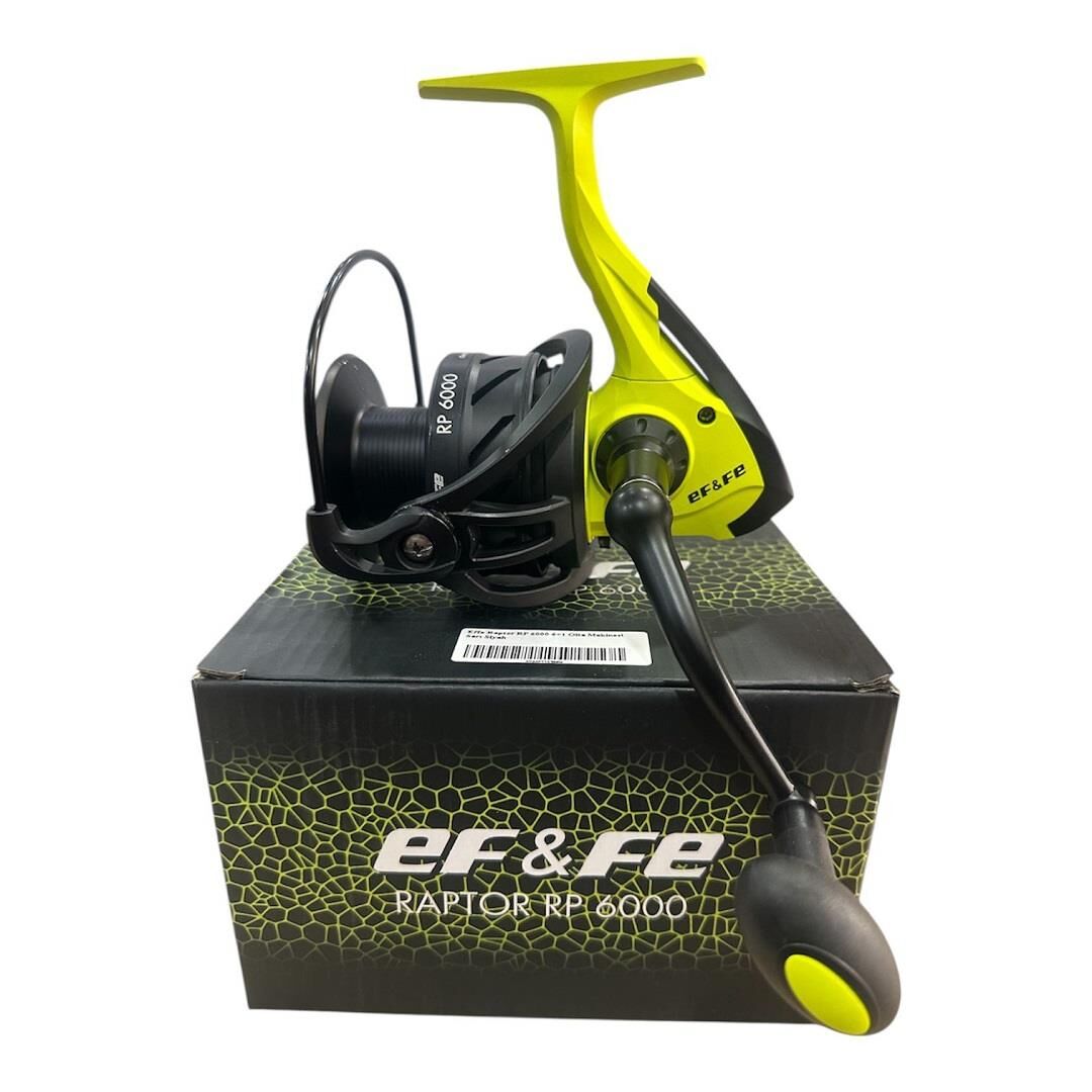 Effe Raptor RP 6000 6+1 Olta Makinesi Sarı Siyah