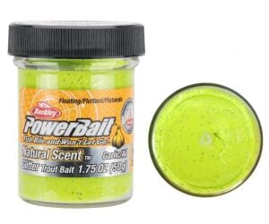 Berkley Powerbait Natural Scent Garlic Simli Alabalılk Hamuru Chartreuse