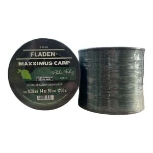 Fladen Maxximus Carp 1200 mt 0.50mm Bobin Misina Yeşil