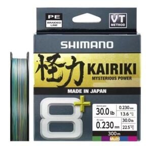 Shimano Kairiki 8+ 300 Mt 0.23mm İp Misina Multi Color