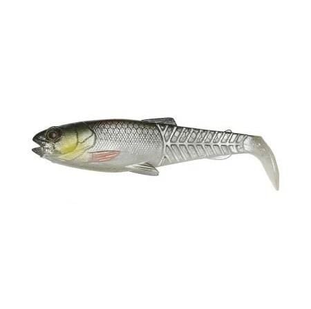 Savage Gear Craft Cannibal Paddletail 10.5 cm 12 gr Silikon Yem Green Silver