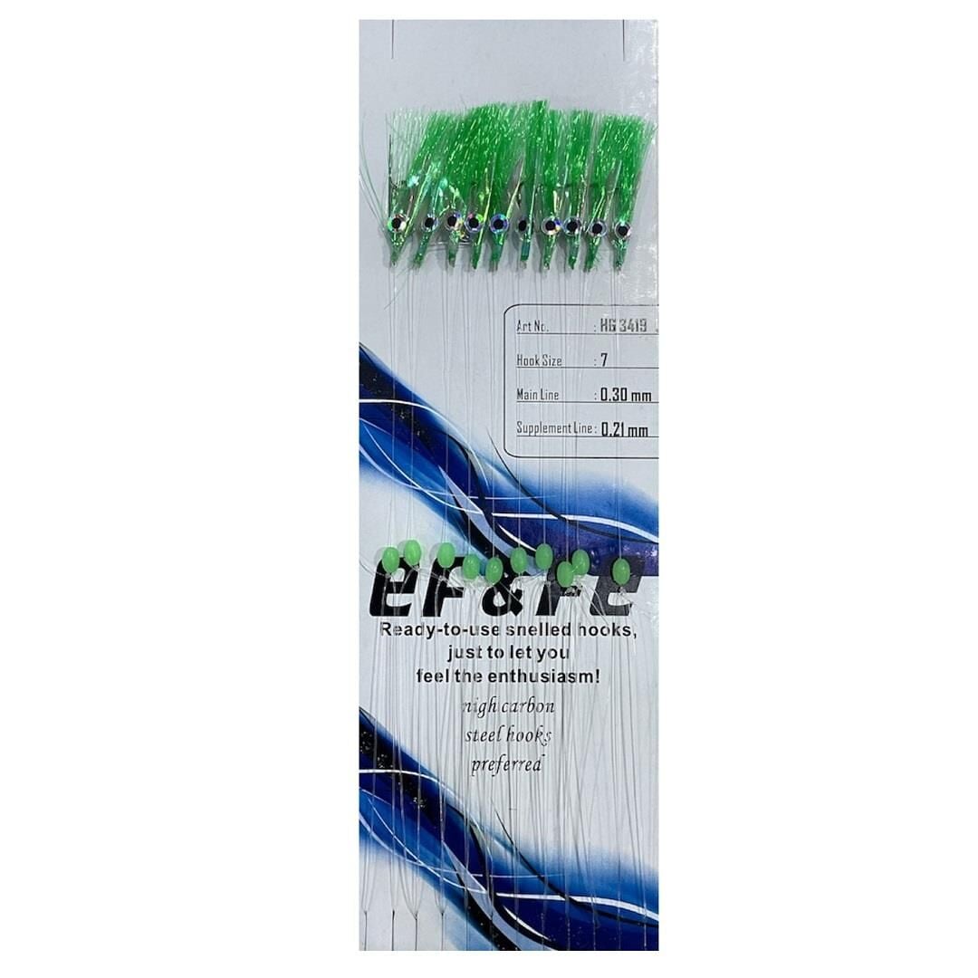 Effe HG3419 Çapari Sabiki 10 lu İğne No:7