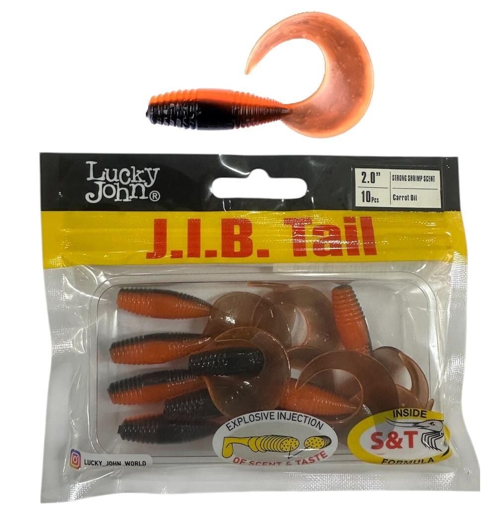 Lucky John J.I.B. Tail 2.0'' 5cm Silikon Yem 9 Adet Renk T28