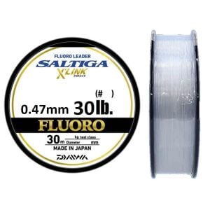 Daiwa Saltiga X Link 30lb 0.47mm 30m Fluorocarbon Misina