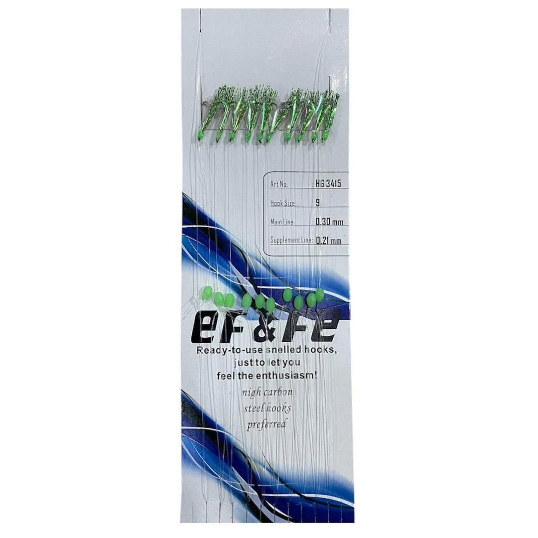 Effe HG3415 Çapari Sabiki 10 lu İğne No:9