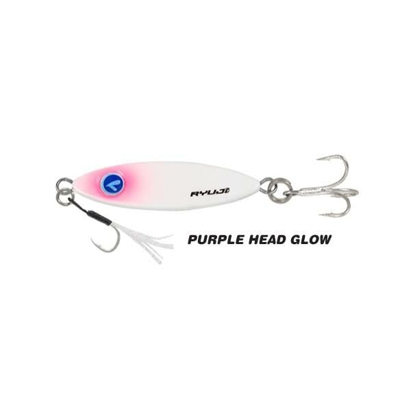 Ryuji Zuby 4.3 cm 15 gr Jig Yem Purple Head Glow