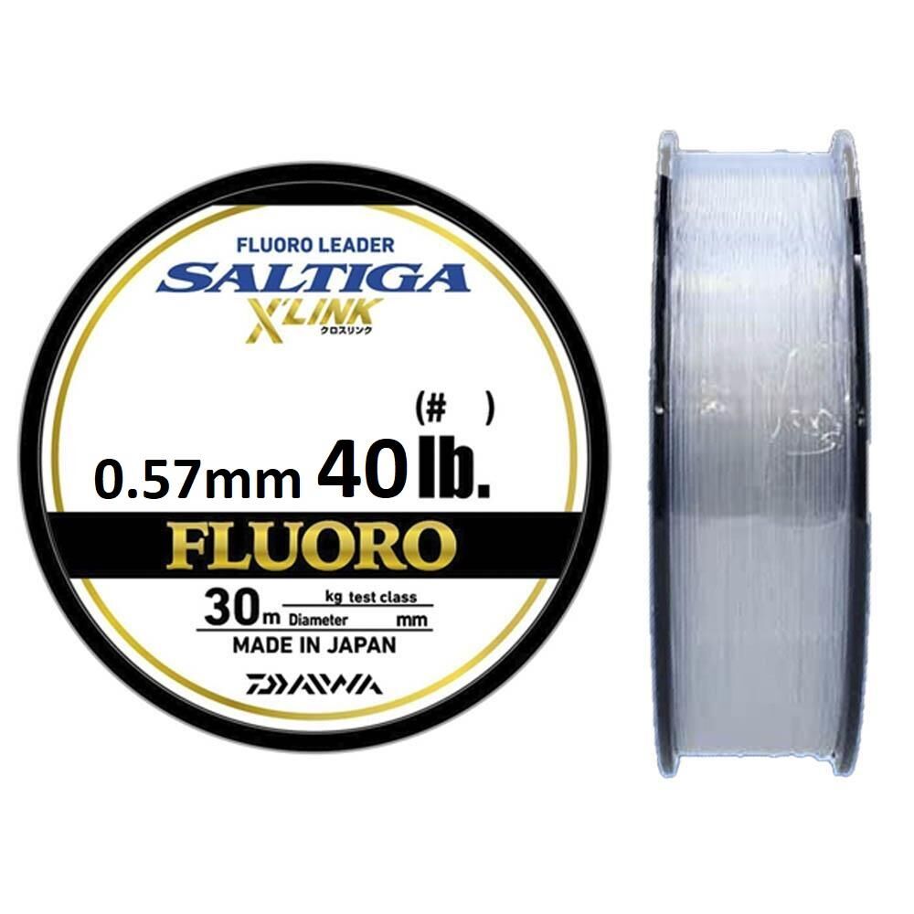 Daiwa Saltiga X Link 40lb 0.57mm 30m Fluorocarbon Misina