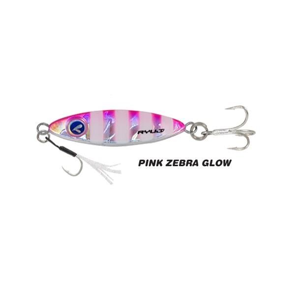 Ryuji Zuby 4.3 cm 15 gr Jig Yem Pink Zebra Glow