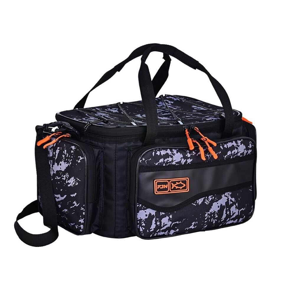 Fujin Yeni Black Camo Helper Bag Balıkçı Çantası 31x20x20cm