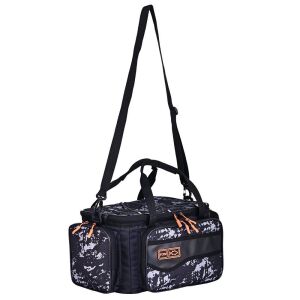 Fujin Yeni Black Camo Helper Bag Balıkçı Çantası 31x20x20cm