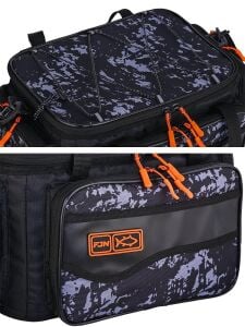 Fujin Yeni Black Camo Helper Bag Balıkçı Çantası 31x20x20cm
