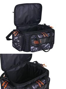Fujin Yeni Black Camo Helper Bag Balıkçı Çantası 31x20x20cm