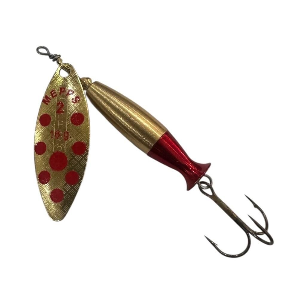 Mepps Longue Heavy No:2 16gr Döner Kaşık Sarı Kırmızı