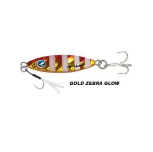 Ryuji Zuby 4.3 cm 15 gr Jig Yem Gold Zebra Glow