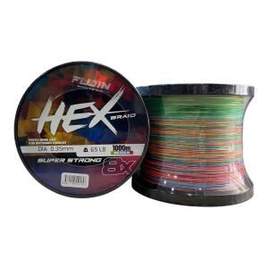 Fujin Hex 8x 1000mt 0.35mm 29.5kg İp Örgü Misina Multi Color