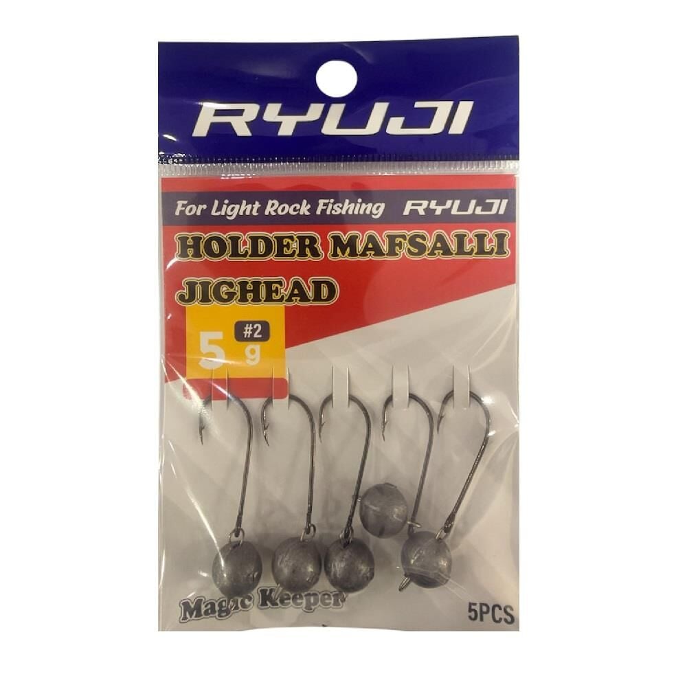 Ryuji Holder 2 No İğne 5gr Mafsallı Jig Head Zoka 5 Adet