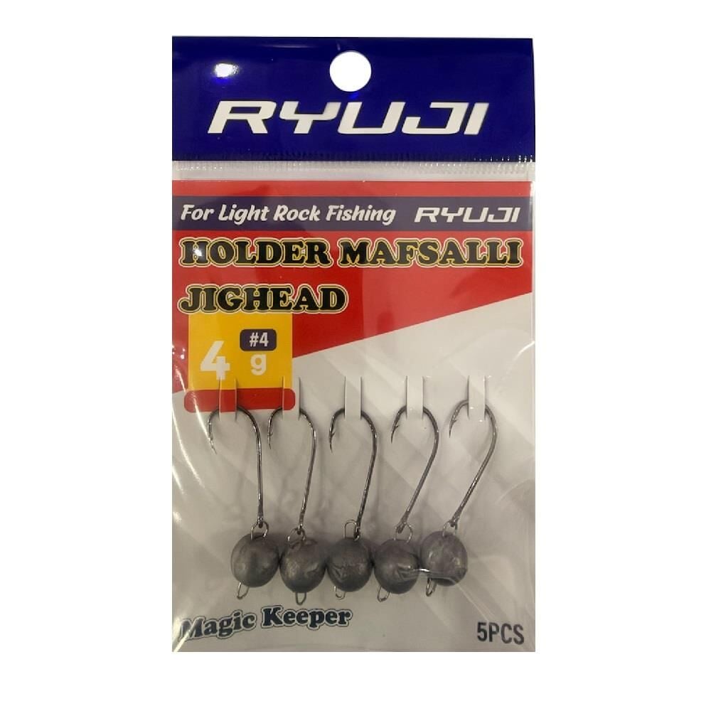 Ryuji Holder 4 No İğne 4gr Mafsallı Jig Head Zoka 5 Adet