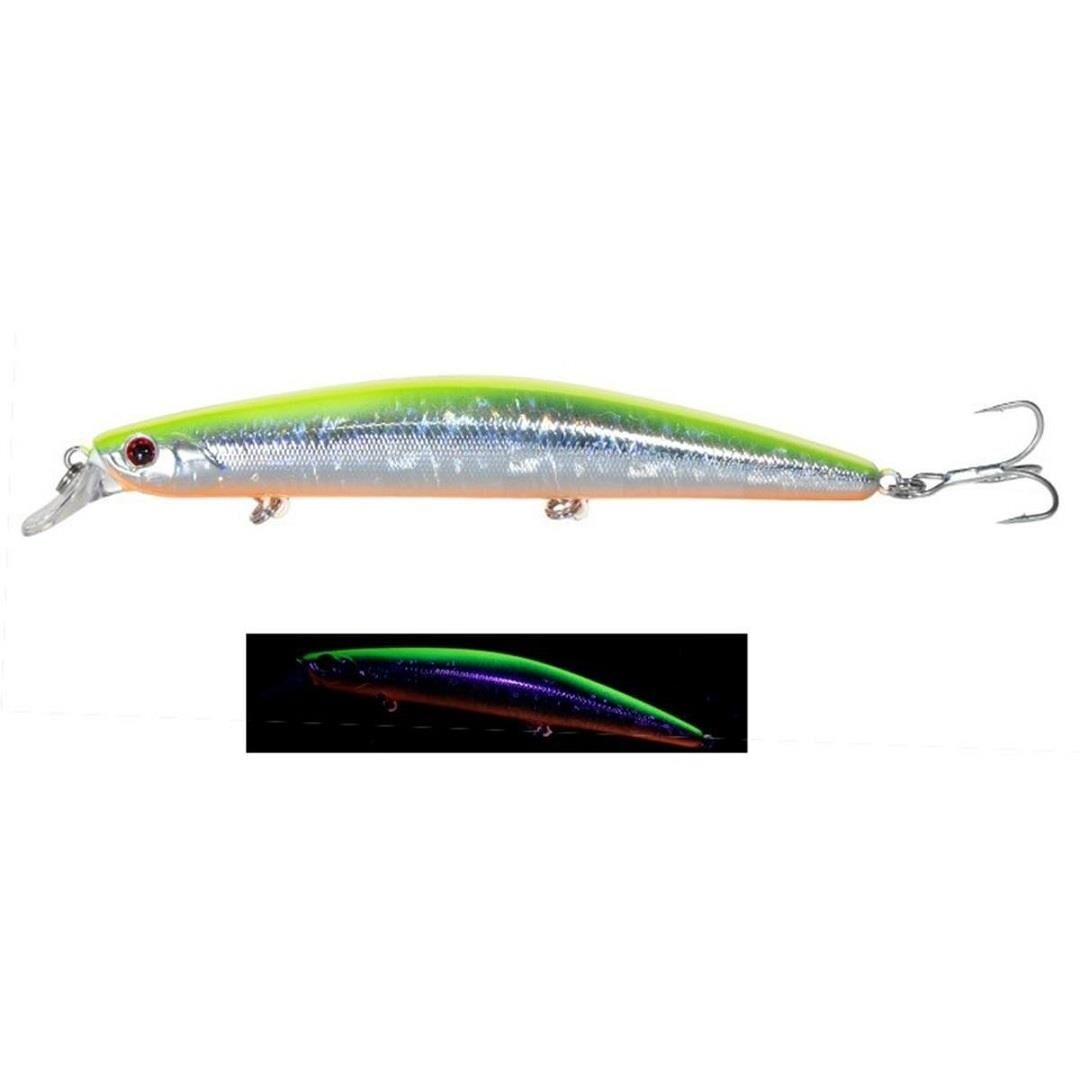 Fujin Z-Bass Minnow 125F 21gr 40-60cm Dalar Maket Balık 110 Tequila Halo