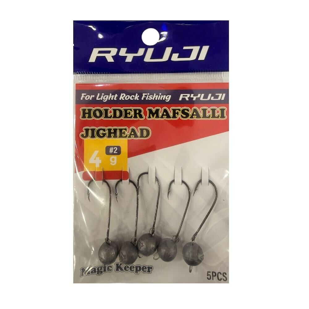 Ryuji Holder 2 No İğne 4gr Mafsallı Jig Head Zoka 5 Adet