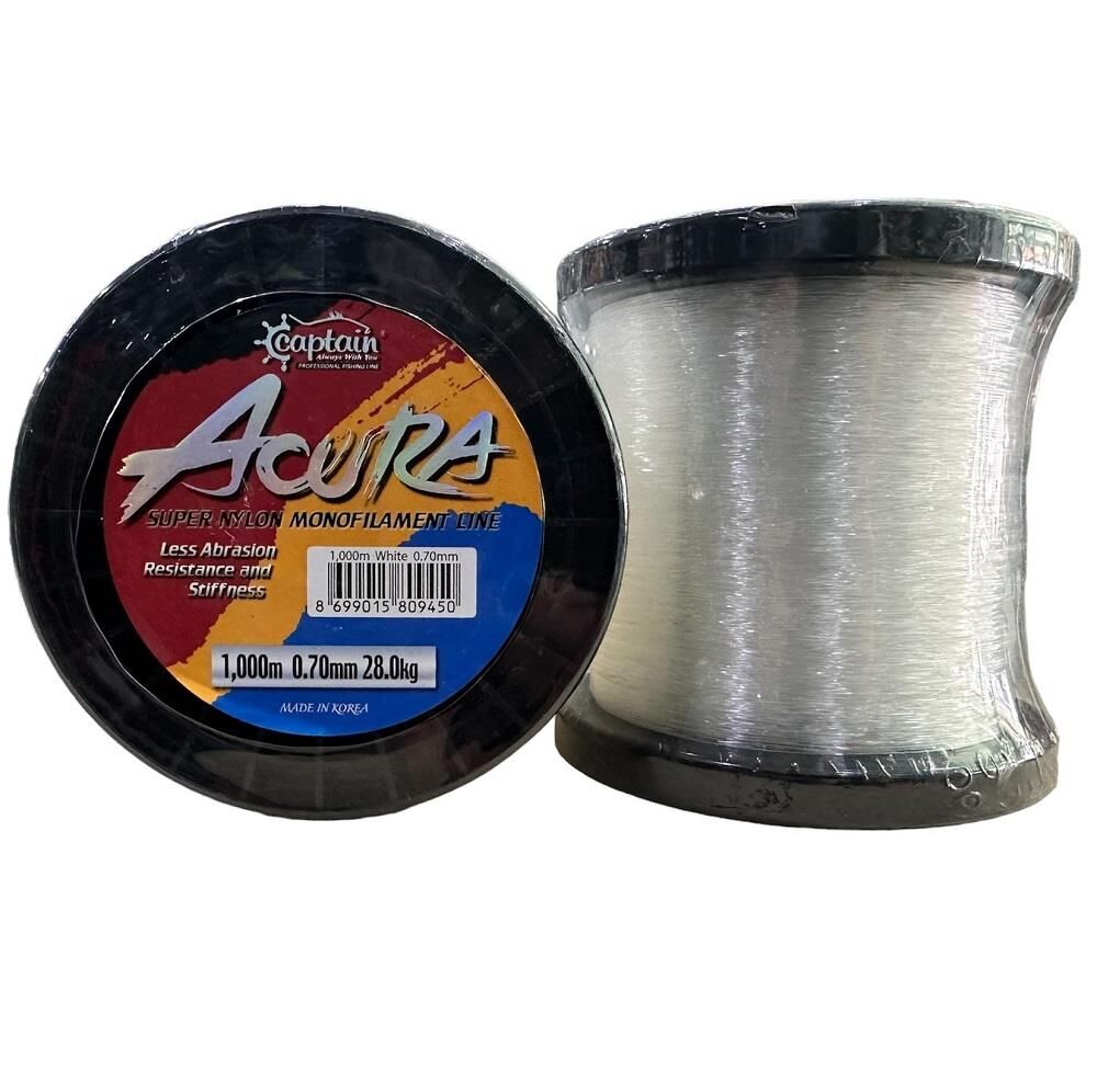Captain Acura 0.70mm 1000 Metre Monofilament Bobin Misina