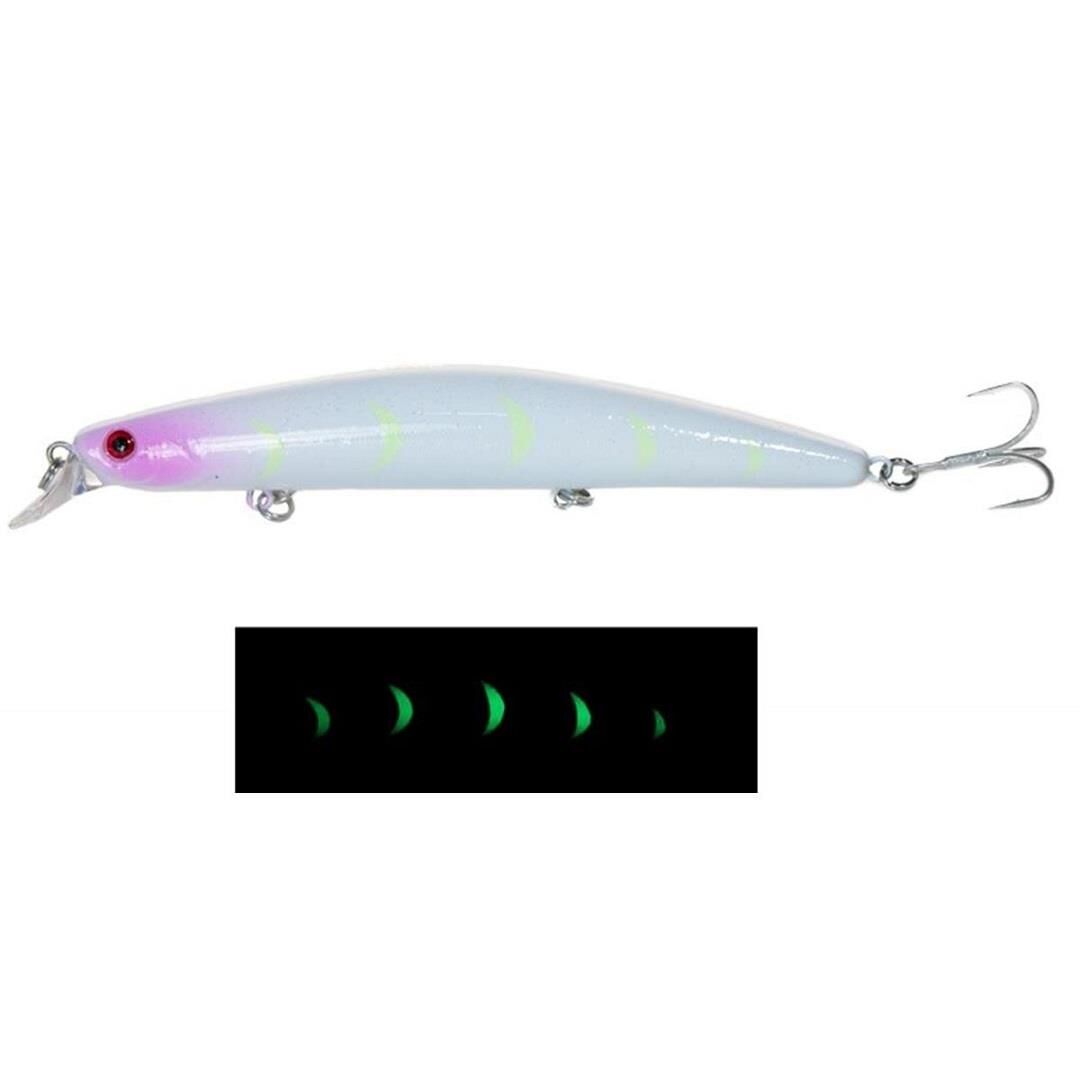 Fujin Z-Bass Minnow 125F 21gr 40-60cm Dalar Maket Balık 034 Glow Purple