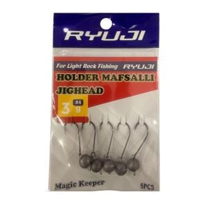 Ryuji Holder 4 No İğne 3gr Mafsallı Jig Head Zoka 5 Adet