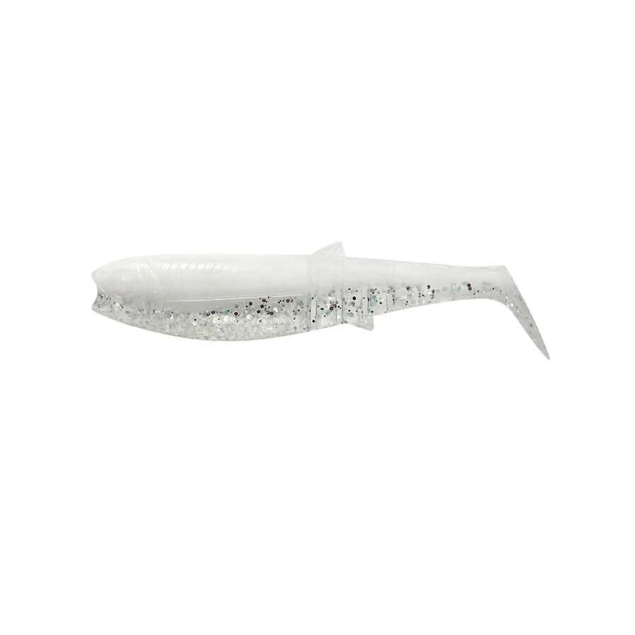 Savage Gear Cannibal Shad 6.8cm 3gr White Flash