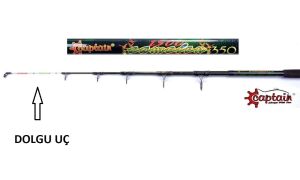 Captain Camelon 1500 Serisi 350cm 100-200gr Teleskopik Olta Kamışı