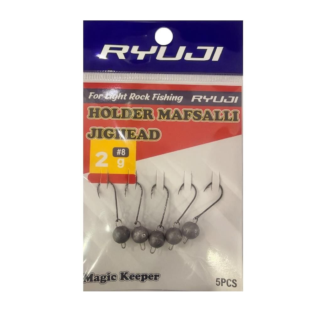 Ryuji Holder 8 No İğne 2gr Mafsallı Jig Head Zoka 5 Adet