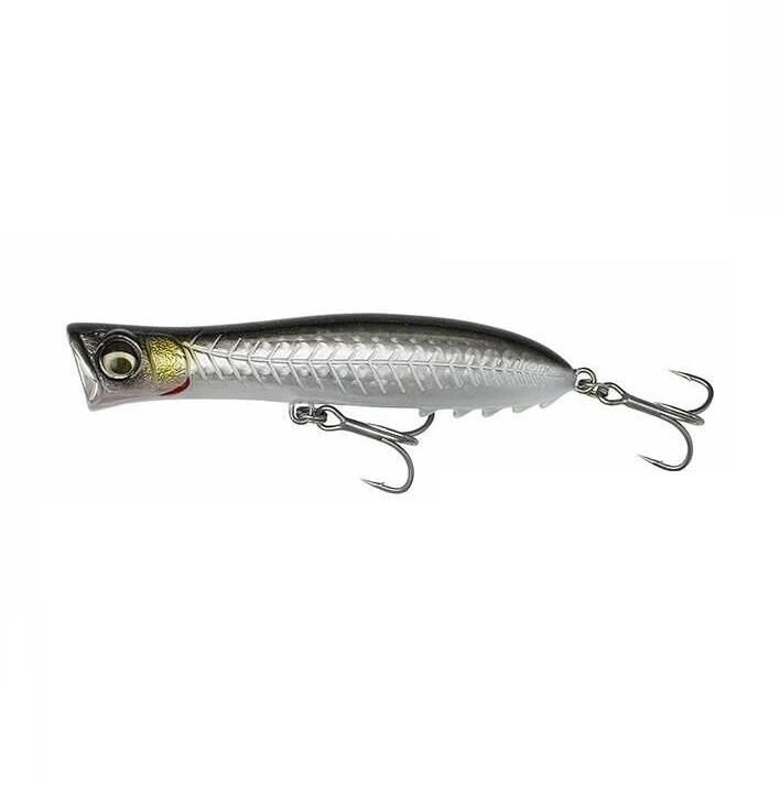 Savage Gear Gravity Popper 9cm 13.5gr Su Üstü Maket Yem Black Mullet