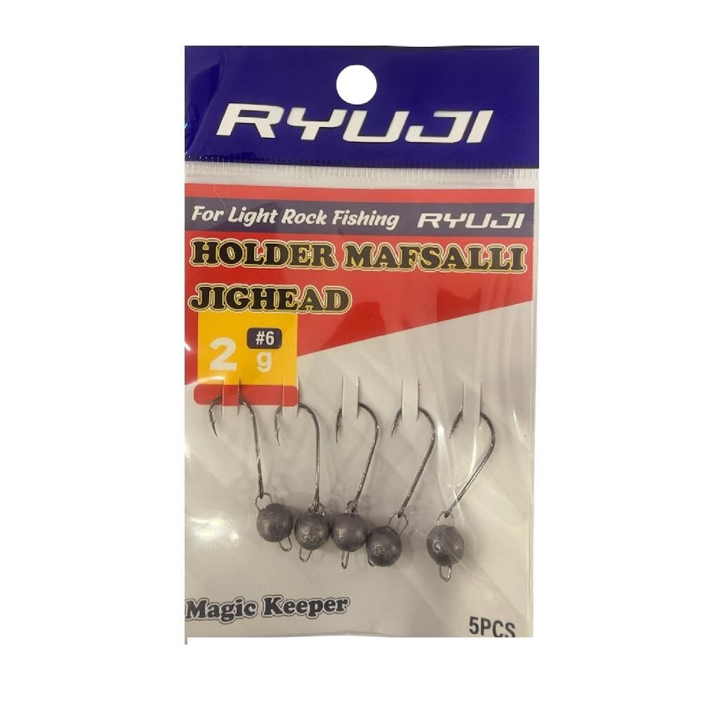 Ryuji Holder 6 No İğne 2gr Mafsallı Jig Head Zoka 5 Adet