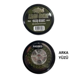 Kudos Lead Core 5mt 35lb Camo Green