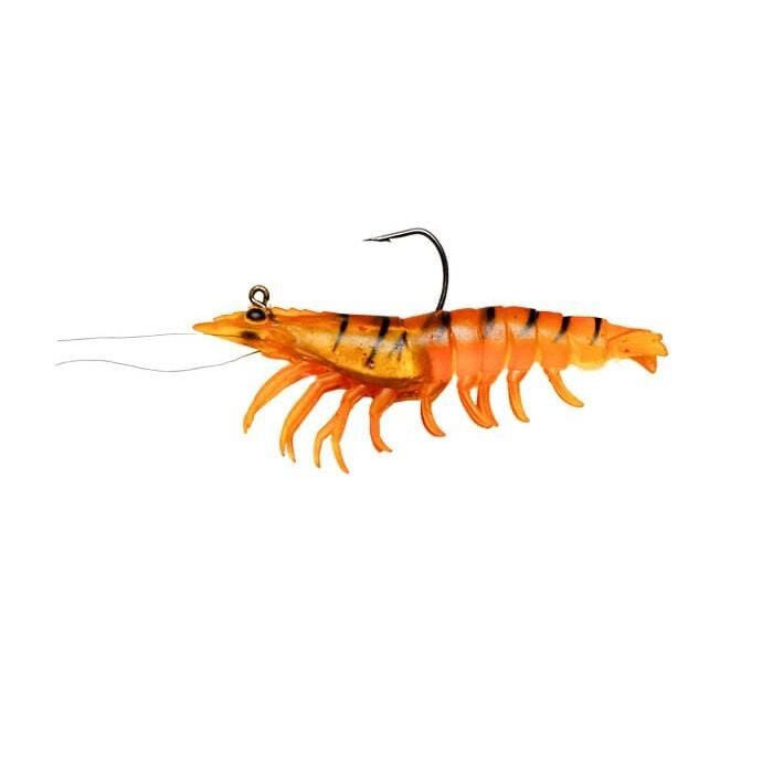 Ryuji Real Shrimp Silikon Karides 7.5cm 10gr Color:2 Gold Shrimp