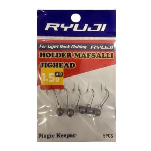 Ryuji Holder 10 No İğne 1.5gr Mafsallı Jig Head Zoka 5 Adet