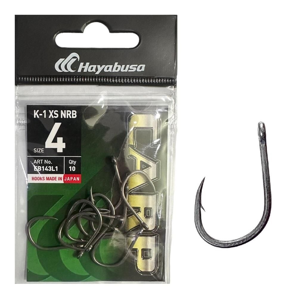 Hayabusa K-1 XS NRB No:4 Sazan İğnesi 10 Adet