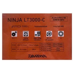 Daiwa Ninja 23 LT 3000 C Spin Olta Makinesi