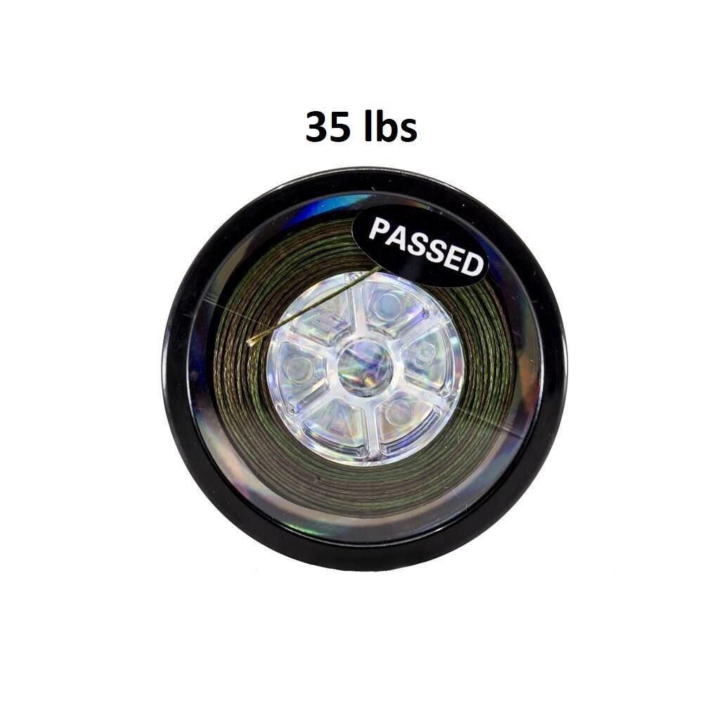 Kudos 20mt 35lb Hooklink Sazan Rig İpi Camo Green