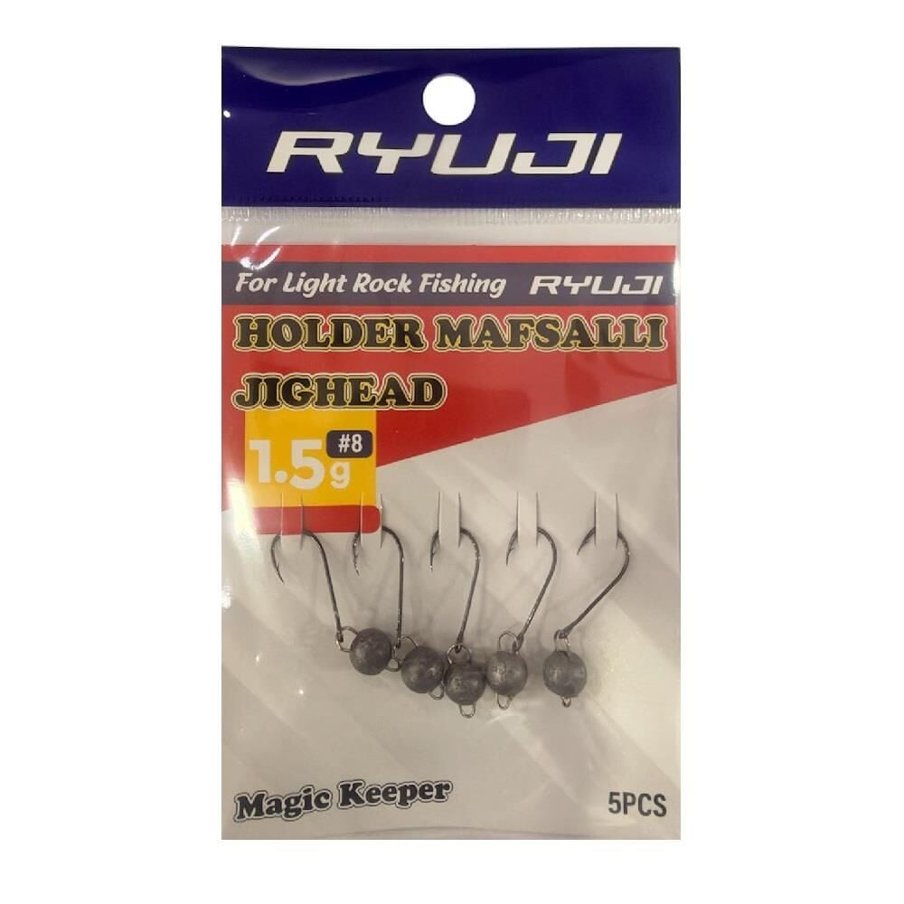 Ryuji Holder 8 No İğne 1.5gr Mafsallı Jig Head Zoka 5 Adet