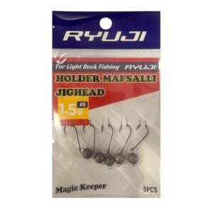 Ryuji Holder 8 No İğne 1.5gr Mafsallı Jig Head Zoka 5 Adet