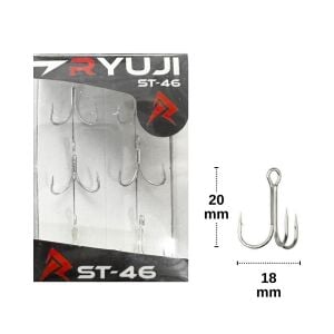 Ryuji ST46 Üçlü İğne No:6 (6 adet)