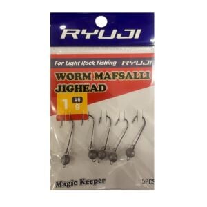 Ryuji Holder 6 No İğne 1gr Mafsallı Jig Head Zoka 5 Adet