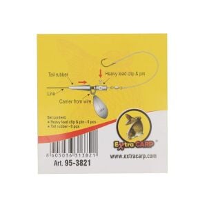 Extra Carp Camou Heavy Lead Clip & Pin Kurşun Klipsi (6 adet)