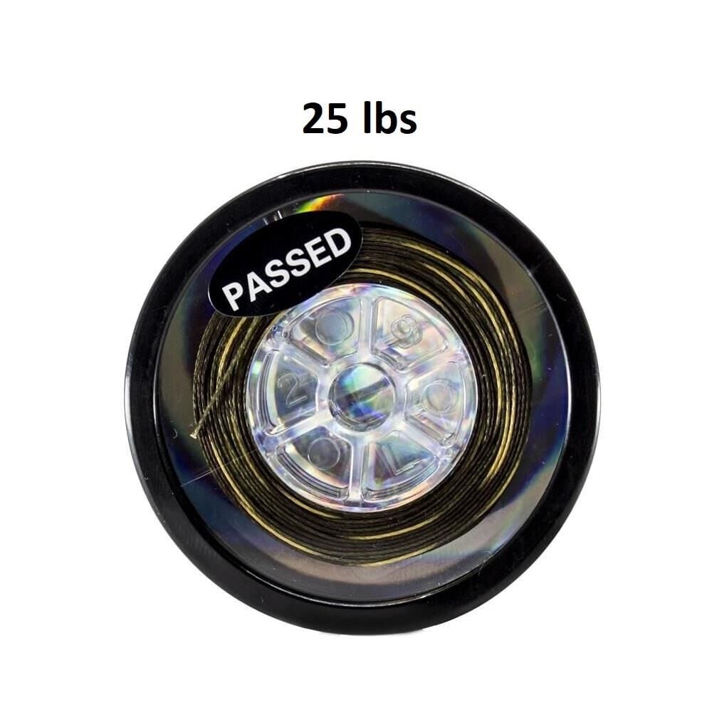 Kudos 20mt 25lb Hooklink Sazan Rig İpi Camo Brown