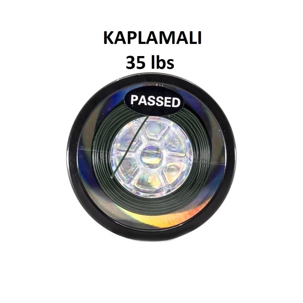 Kudos 10mt 35lb Coated Hooklink Kaplamalı Sazan Rig İpi Green